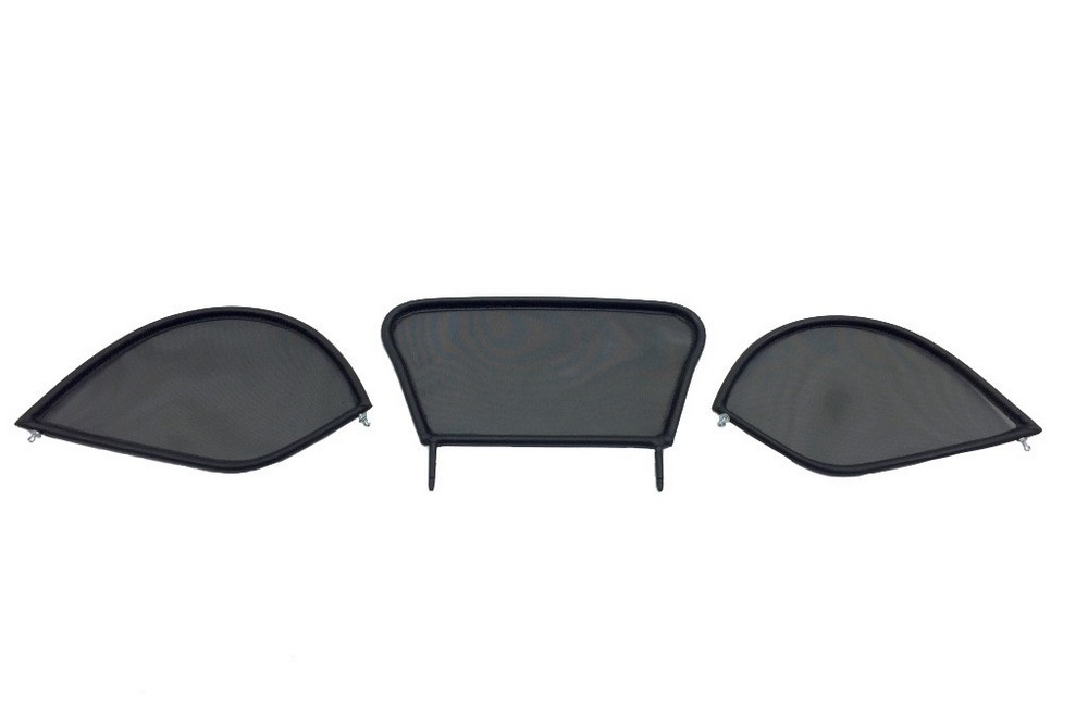 Wind deflector suitable for Ferrari 360 Spider (Type F131) 1999-2004 Black