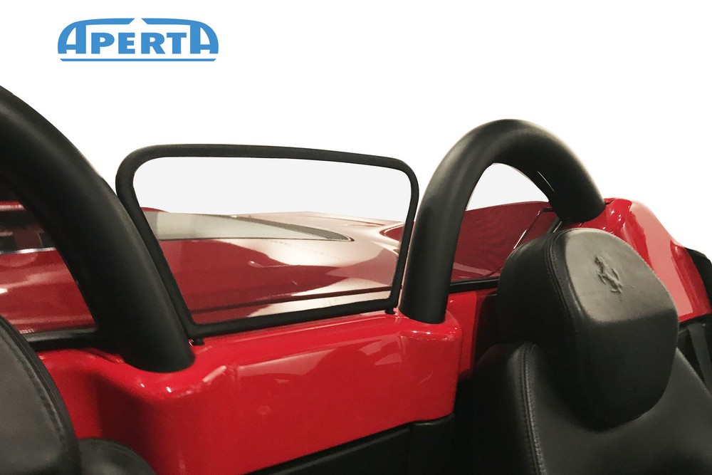FER2360CD Cabriolet wind deflector Ferrari 360 Spider (Type F131) 1999-2004 Black (11)