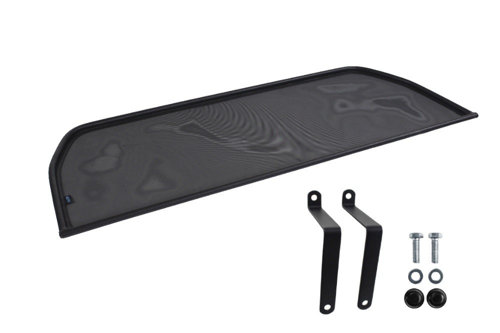 Windschott passend für Fiat 124 Sport Spider 1966-1985 Schwarz
