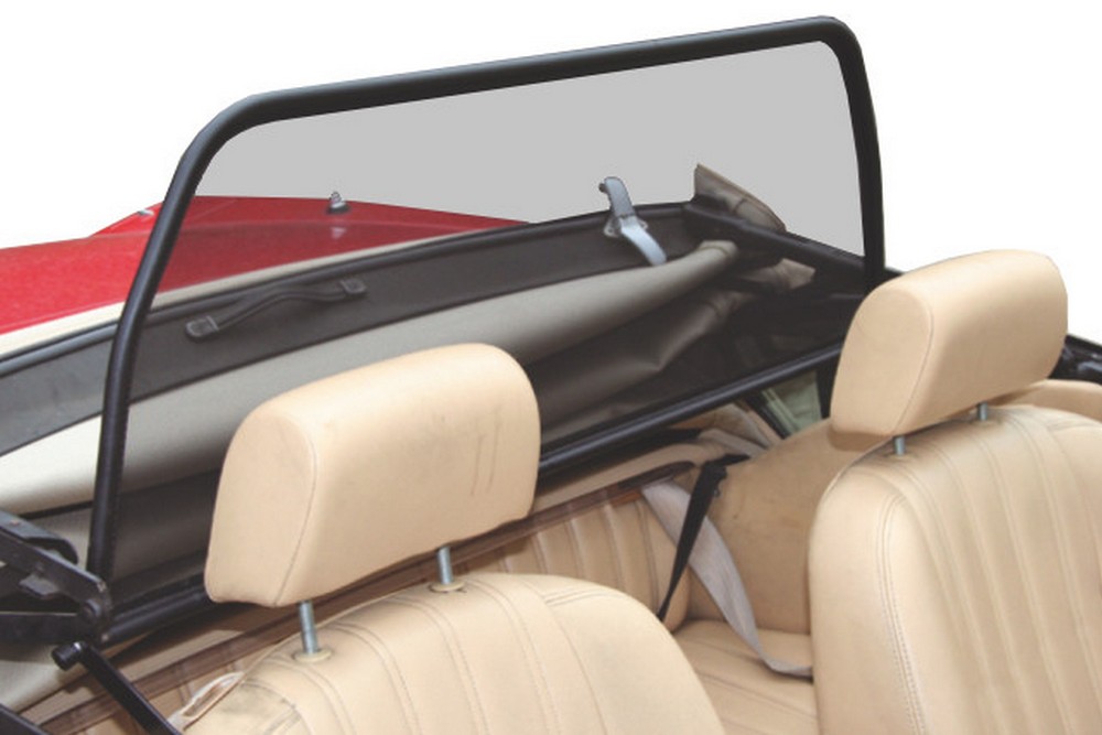 FIA2124CD Cabriolet wind deflector Fiat 124 Sport Spider 1966-1985 Black (2)