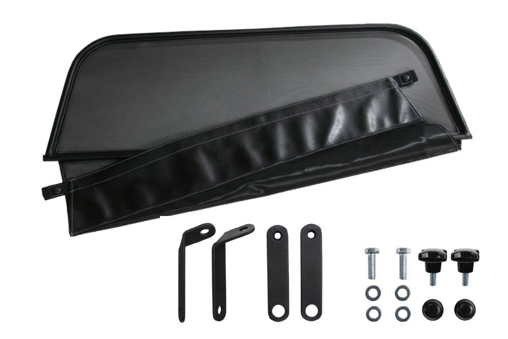 Wind deflector suitable for Ford Mercury Capri 1989-1994 Black