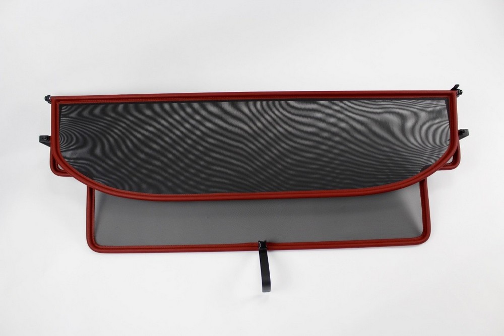 FOR3MUSTCD Cabriolet wind deflector Ford Mustang I 1964-1970 Dark red (8)