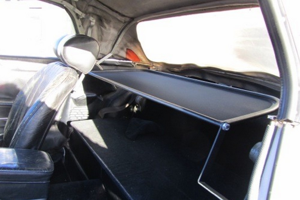 JAG2ETCD Cabriolet wind deflector Jaguar E-Type (Serie 3) 1971-1975 Black (5)