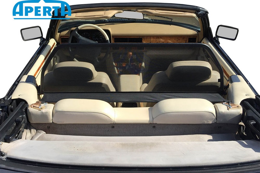 JAG2XJSCD Cabriolet wind deflector Jaguar XJS 1991-1996 Black (2)