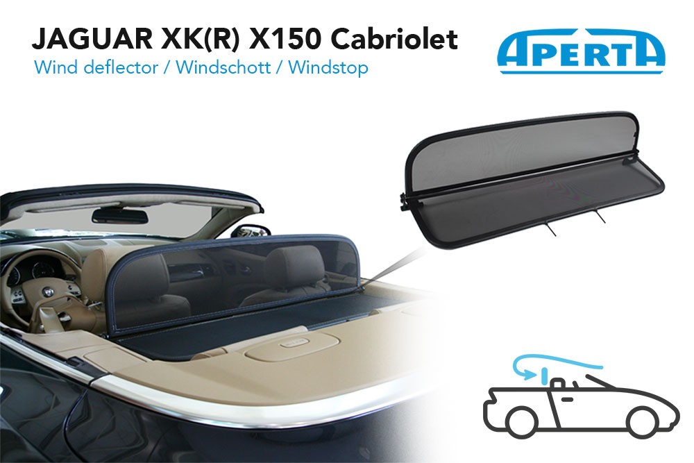 Jaguar xk wind deals deflector