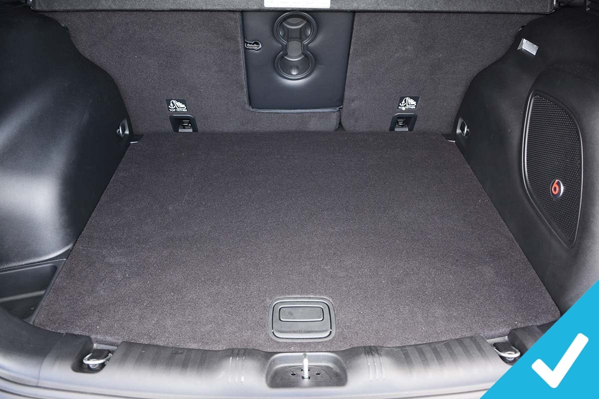 Boot mat Jeep Compass (MP) PE/TPE Car Parts Expert