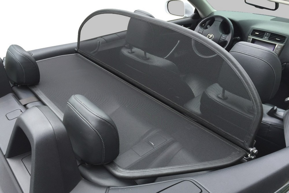 LEX1ISCD Cabriolet wind deflector Lexus IS II Convertible (XE2) 2006-2013 Black (3)