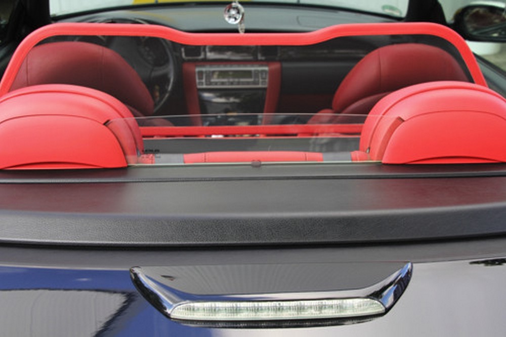 LEX2SCCD Cabriolet wind deflector Lexus SC 430 (Z40) 2001-2010 Red (4)