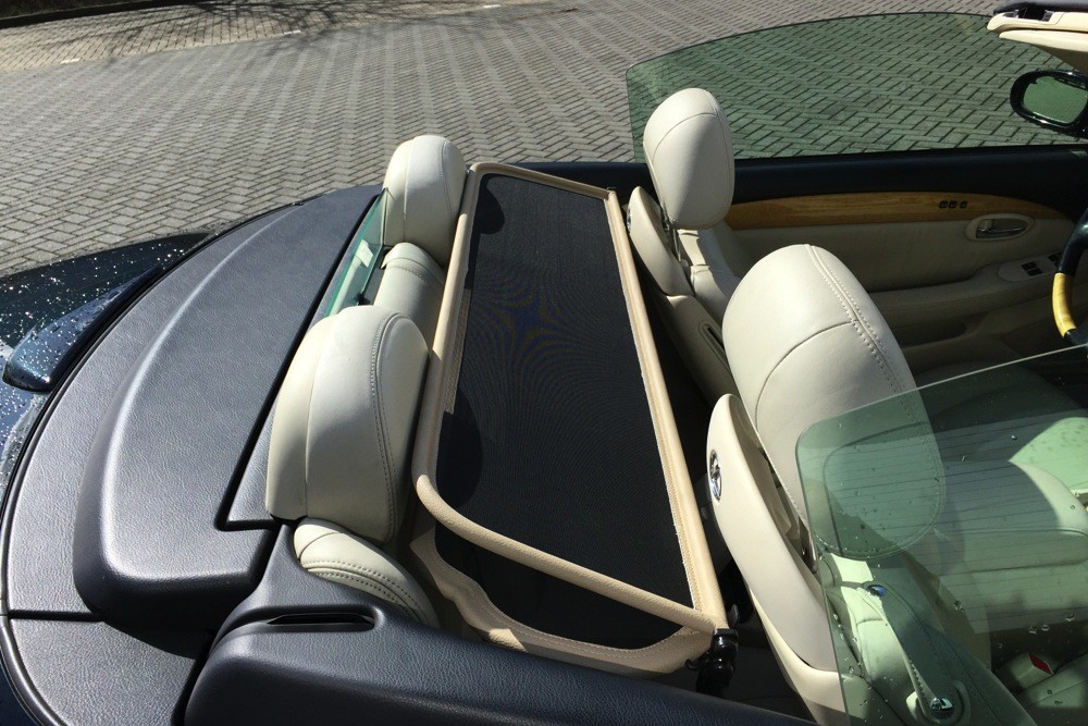 LEX3SCCD Cabriolet wind deflector Lexus SC 430 (Z40) 2001-2010 Beige (4)