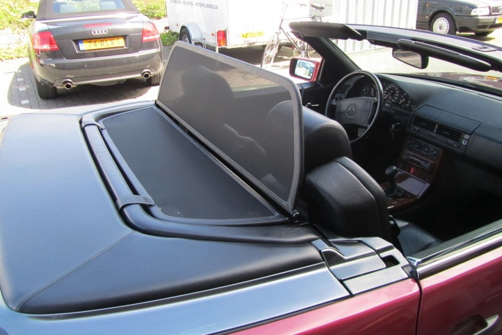 MB10SLCD Cabriolet wind deflector Mercedes-Benz SL (R129) 1989-2000 Black (4)