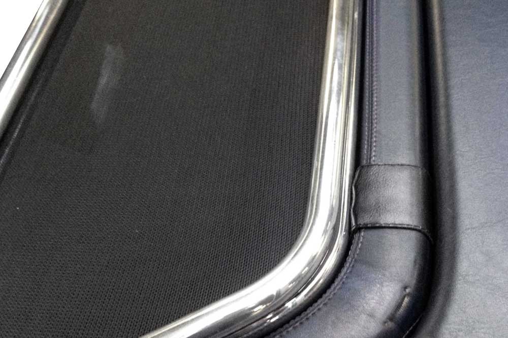 MB14SLCD Cabriolet wind deflector Mercedes-Benz SL (R129) 1989-2000 Chrome (10)