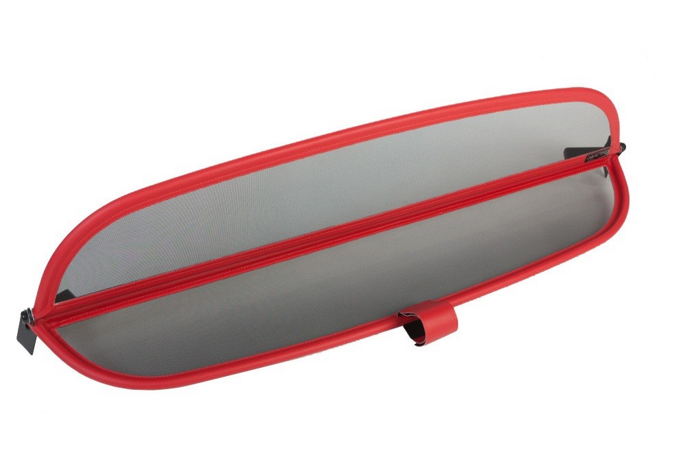 Filet coupe-vent convient à Mercedes-Benz SL (R230) 2001-1011 Rouge