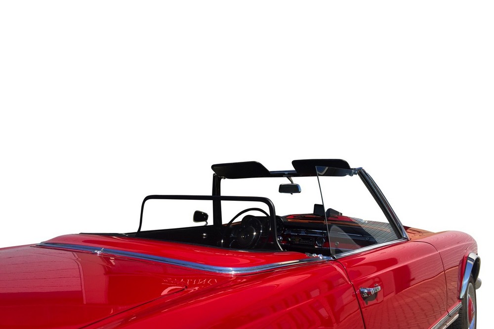 MB19SLCD Cabriolet wind deflector Mercedes-Benz SL (W113) 1963-1971 Black (6)