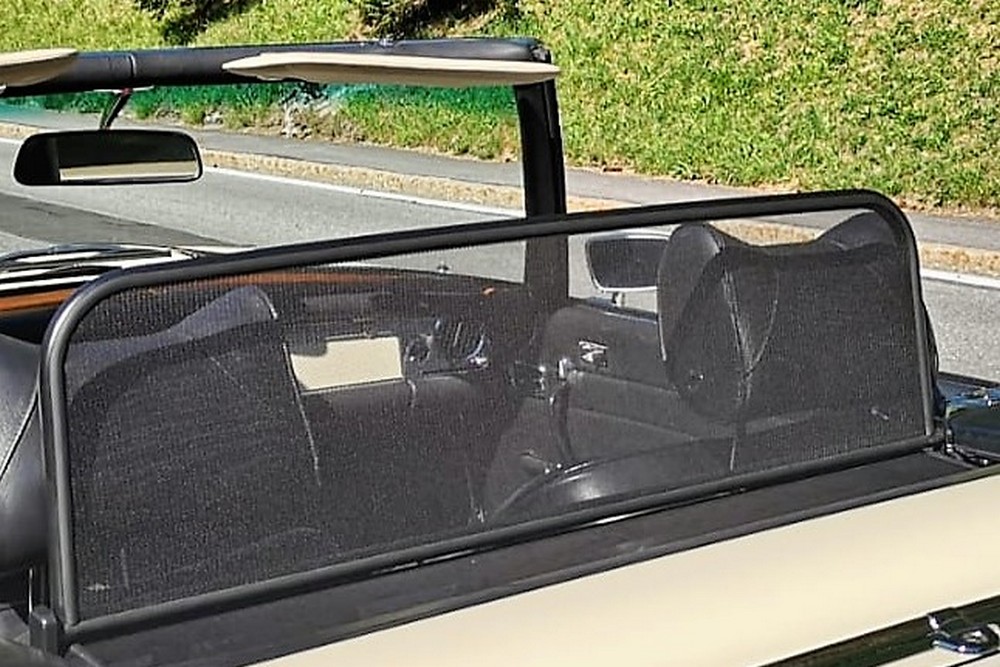 Windschott passend für Mercedes-Benz SL (W113) 1963-1971 Schwarz