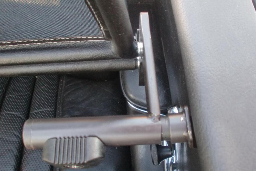 MB3SCLCD Cabriolet wind deflector Mercedes-Benz S-Class (W111) 1961-1971 Black (11)
