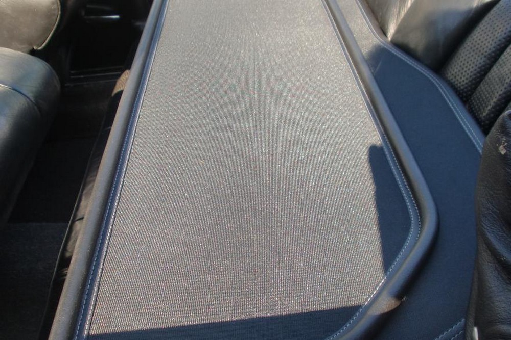 MB3SCLCD Cabriolet wind deflector Mercedes-Benz S-Class (W111) 1961-1971 Black (9)