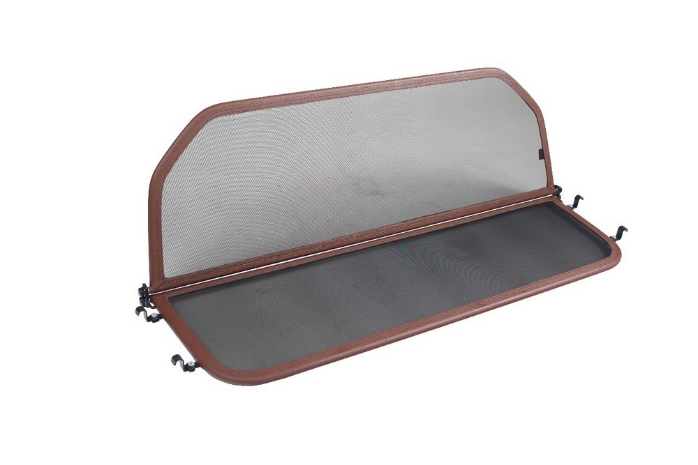 Filet coupe-vent convient à Mercedes-Benz SL (R107) 1971-1989 Brun tabac