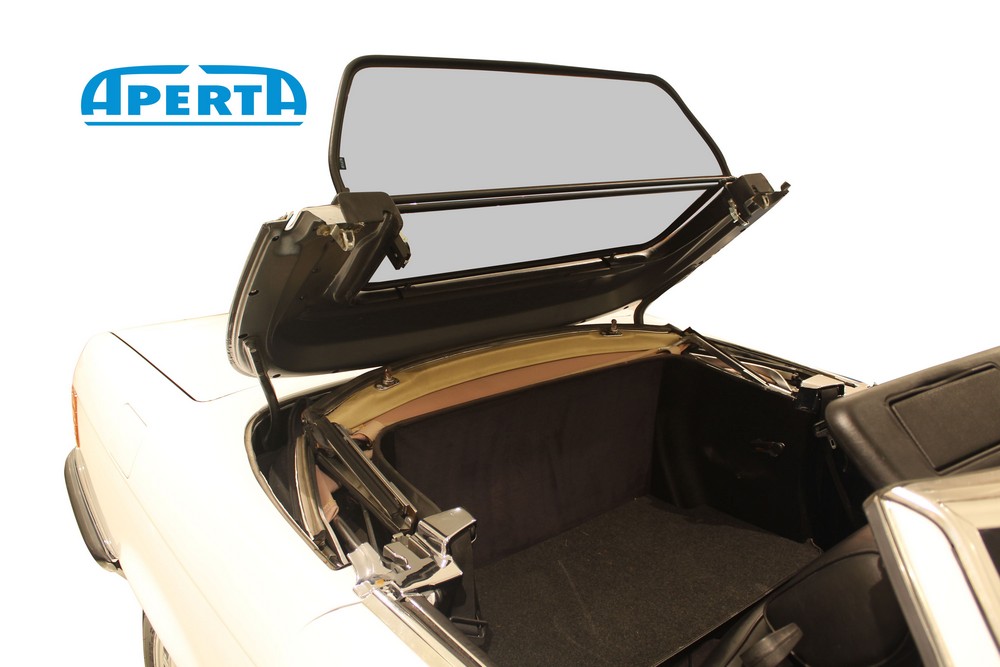 MB9SLCD Cabriolet wind deflector Mercedes-Benz SL (R107) 1971-1989 Black (3)