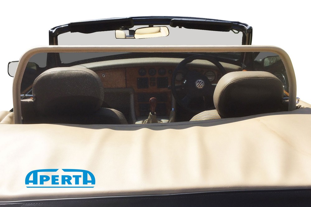 MG2MGBCD Cabriolet wind deflector MG MGB & RV8 1962-1996 Beige (3)