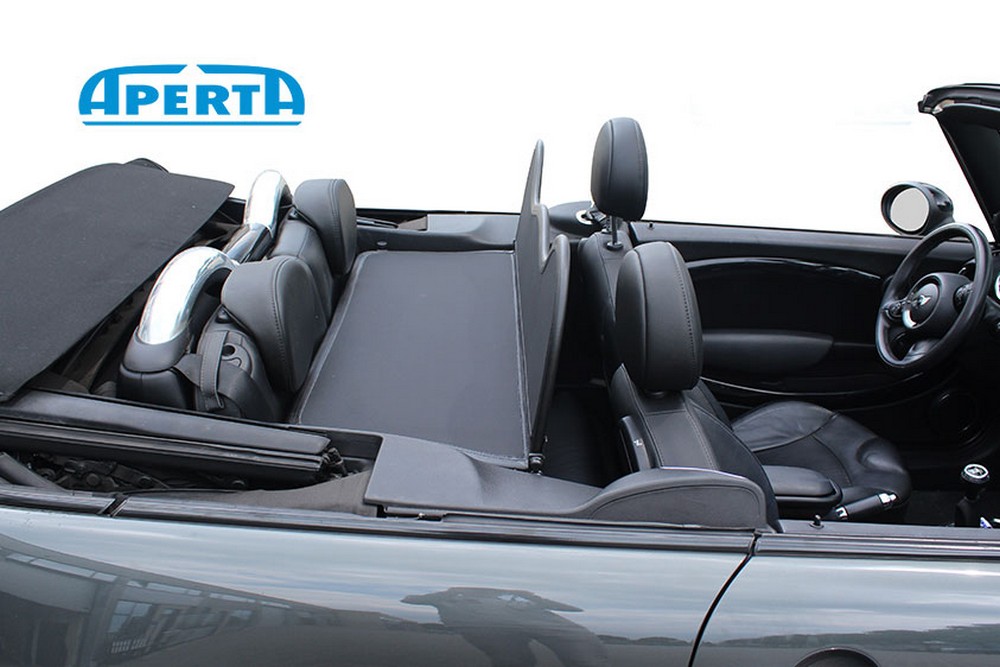 MIN1MICD Cabriolet wind deflector Mini Cabriolet (R57 - Mk II) 2009-2016 Black (4)