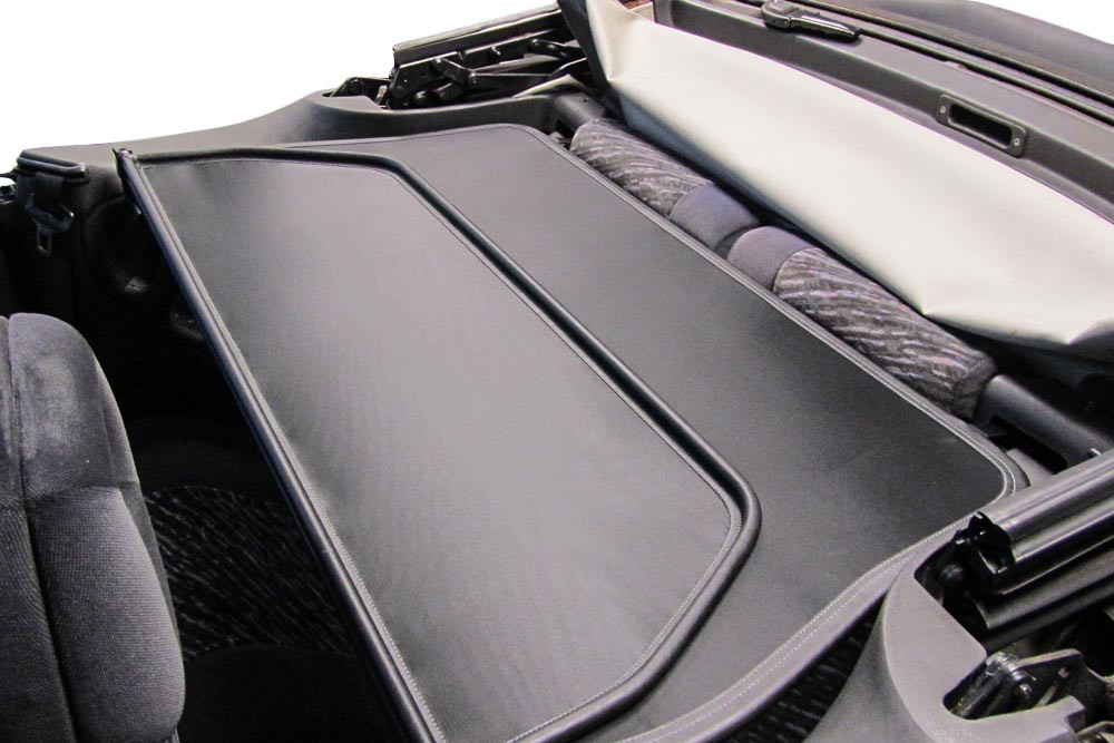 OPE1ASCD Cabriolet wind deflector Opel Astra F 1994-2004 Black (11)