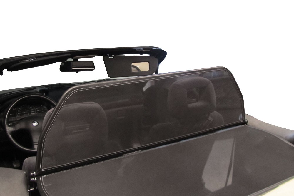 OPE1ASCD Cabriolet wind deflector Opel Astra F 1994-2004 Black (4)