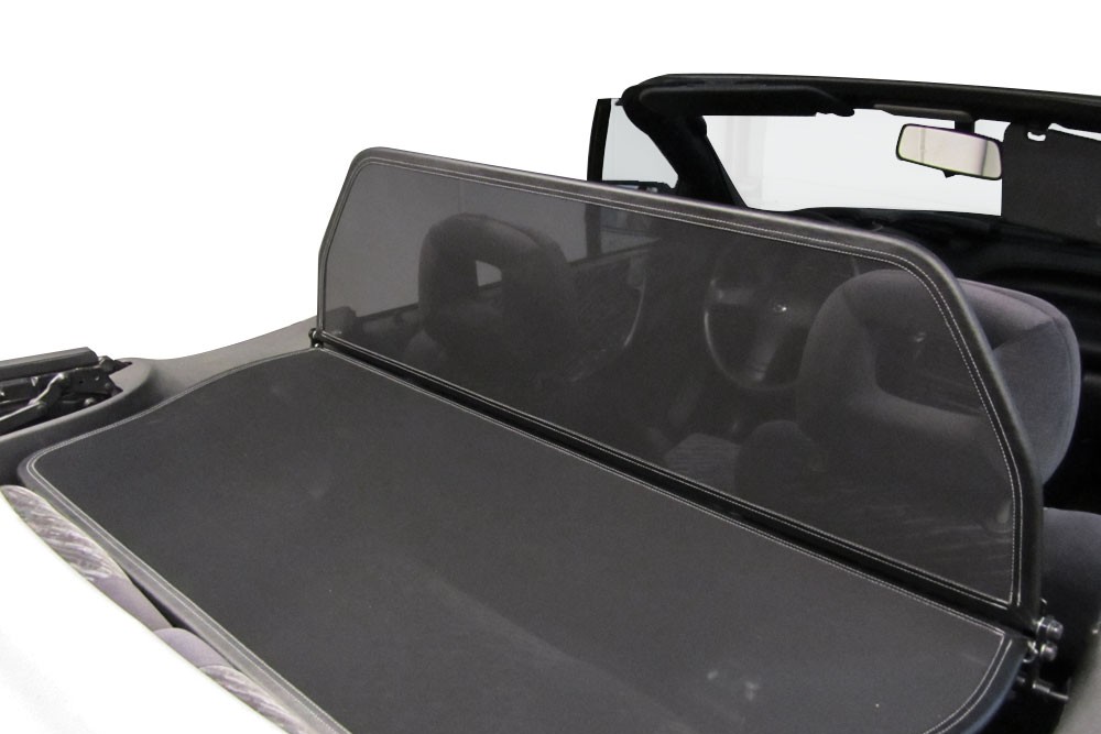 OPE1ASCD Cabriolet wind deflector Opel Astra F 1994-2004 Black (9)