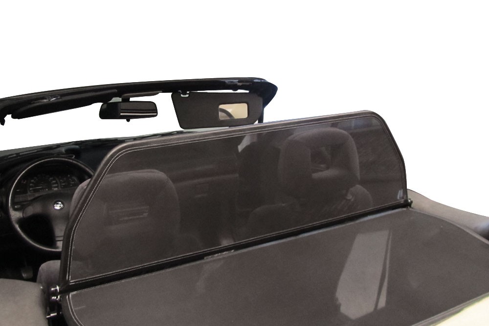 Vent Deflector Blocker Déflecteurs d'air GermanTuningParts Pliable coupe-vent – Noir pour Opel Vauxhall Astra F de 1994–2000  