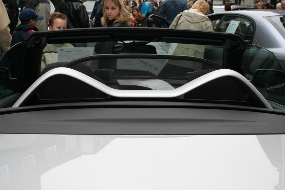 OPE1TICD Cabriolet wind deflector Opel Tigra TwinTop B 2004-2009 Black (6)