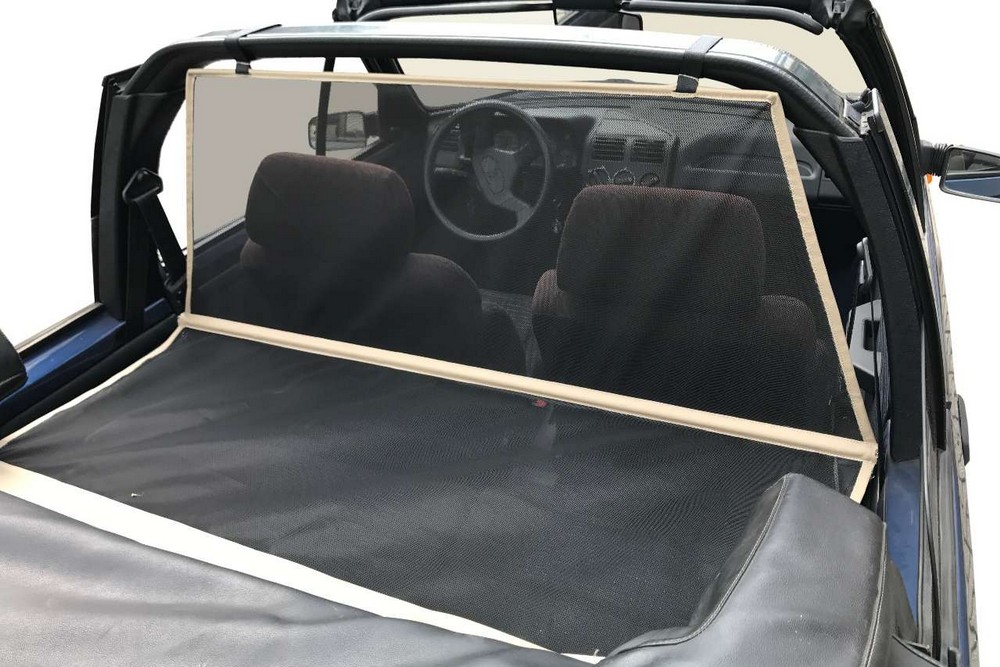 PEU125CD Cabriolet wind deflector Peugeot 205 Cabriolet 1984-1992 Beige (3)