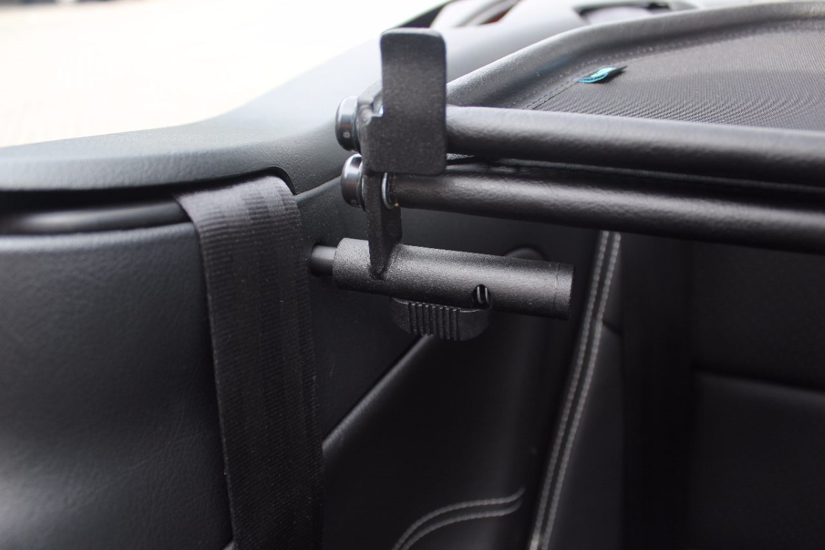 Filet Anti-Remous Coupe de vent Peugeot 207 cc Cabrio 207cc Déflecteur de Vent 