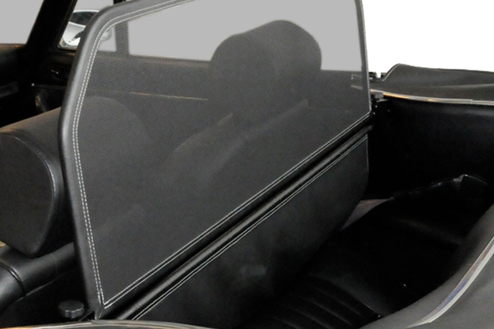 PEU155CD Cabriolet wind deflector Peugeot 505 Cabriolet 1969-1983 Black (8)
