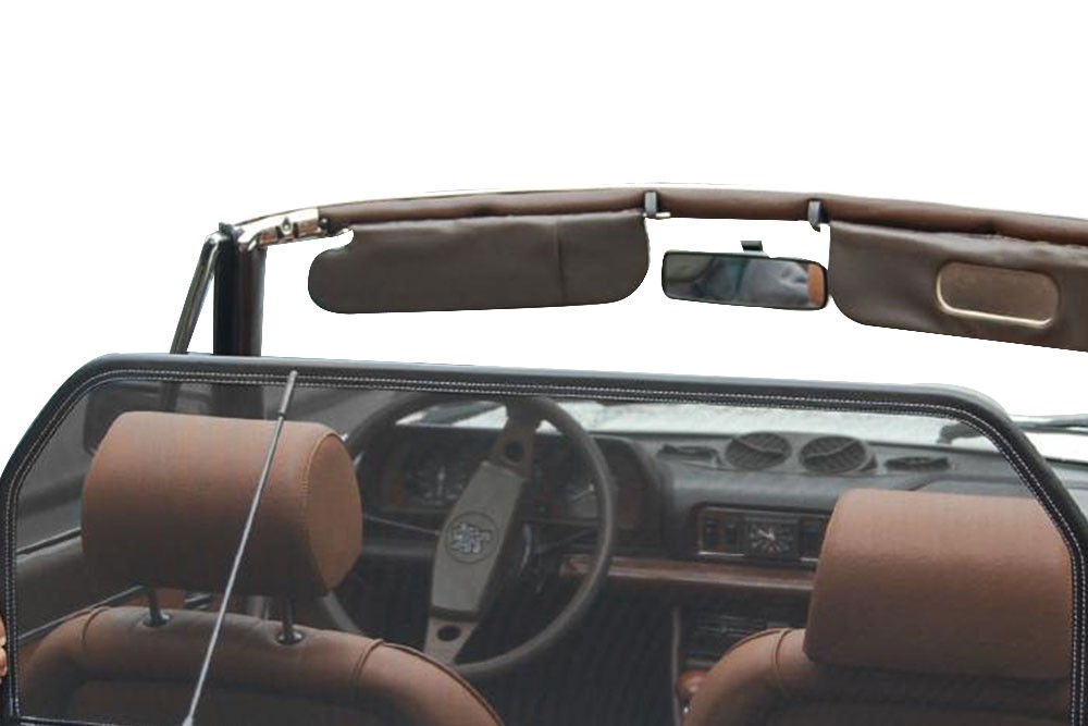 PEU155CD Cabriolet wind deflector Peugeot 505 Cabriolet 1969-1983 Black (9)