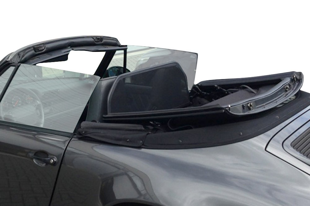 POR191CD Cabriolet wind deflector Porsche 911 Cabriolet (964) 1989-1992 Black (3)