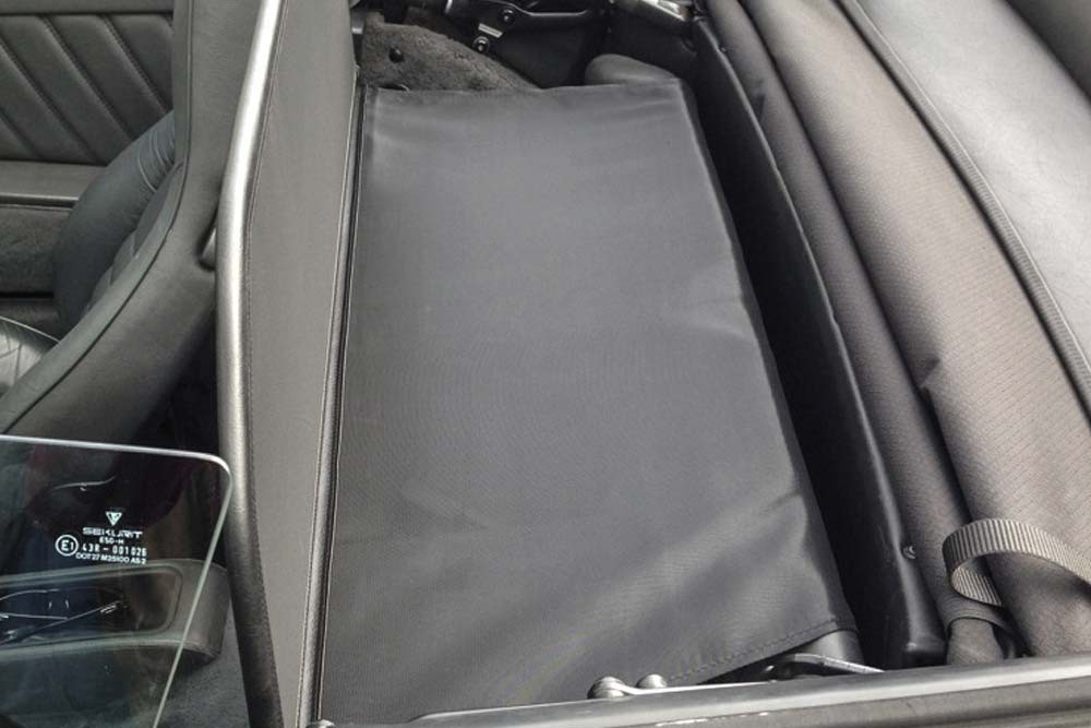 POR191CD Cabriolet wind deflector Porsche 911 Cabriolet (964) 1989-1992 Black (9)