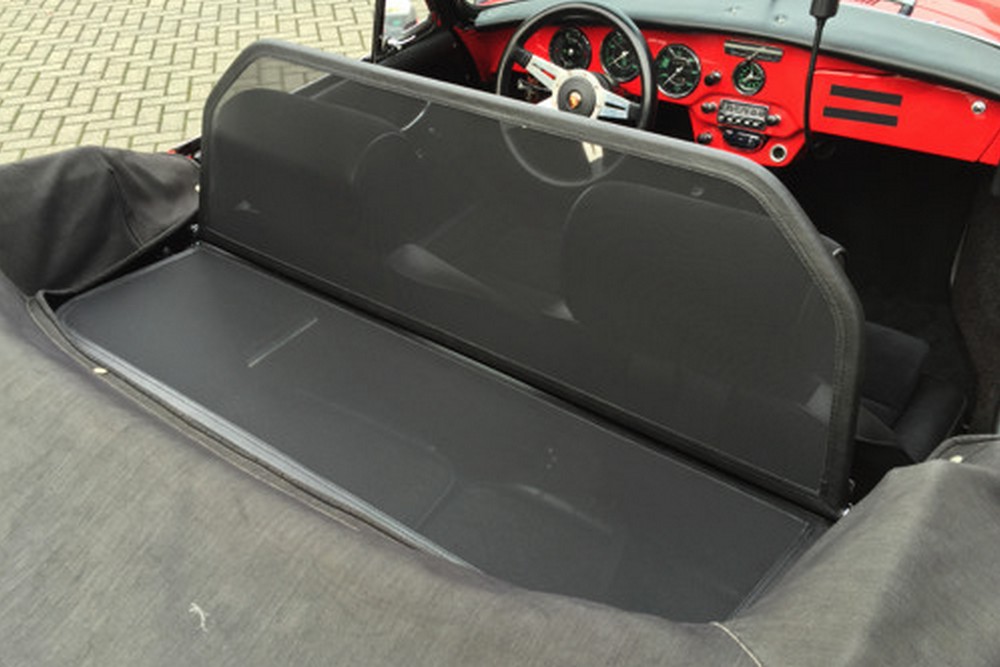 POR2356CD Cabriolet wind deflector Porsche 356 Speedster 1950-1965 Black (2)