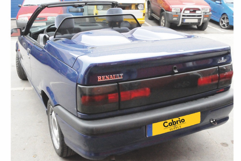 REN119CD Cabriolet wind deflector Renault 19 Cabriolet 1991-1996 Black (13)