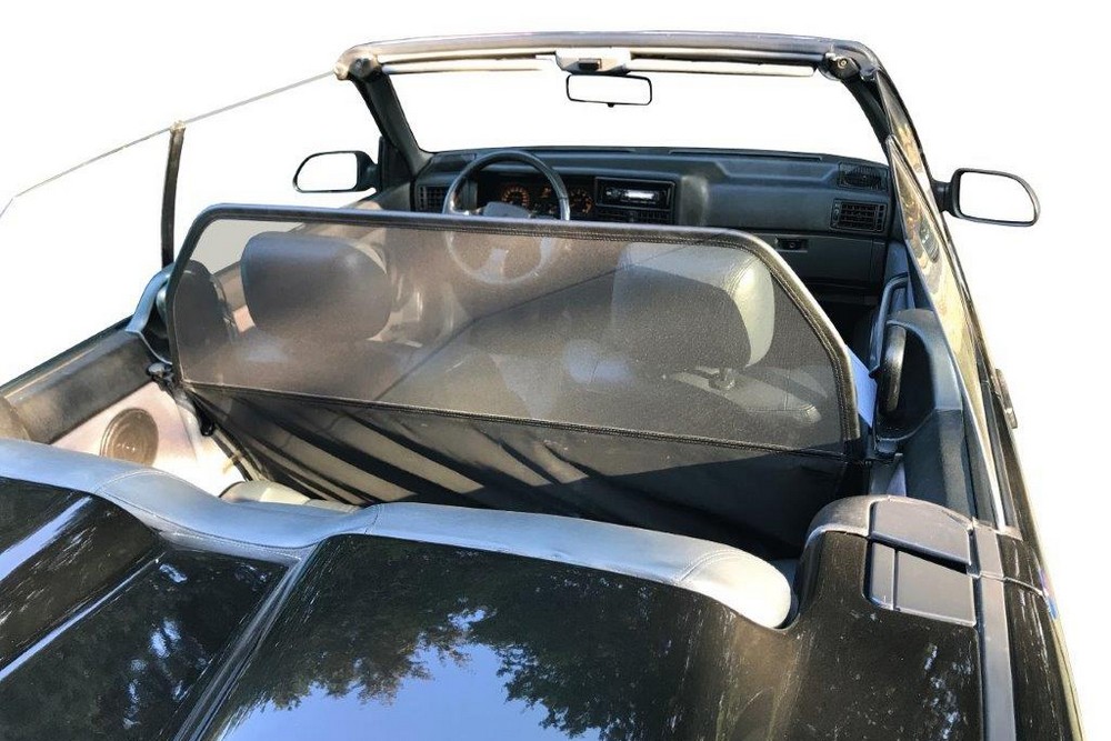 REN119CD Cabriolet wind deflector Renault 19 Cabriolet 1991-1996 Black (14)