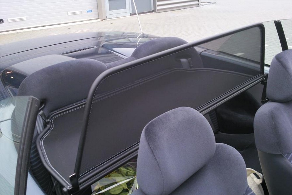 Windschott Renault Megane 1 ( 1995-2003 ) Cabrio Windabweiser Schwarz+ Tasche