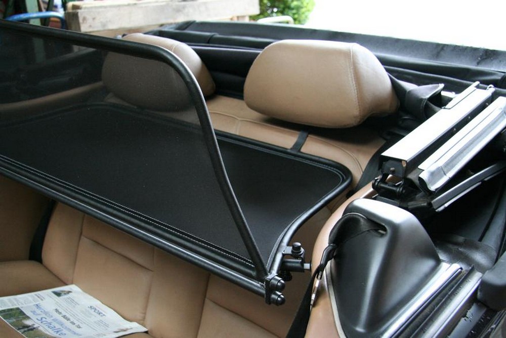 SAA490CD Cabriolet wind deflector Saab 900 I Cabriolet 1986-1994 Grey (3)