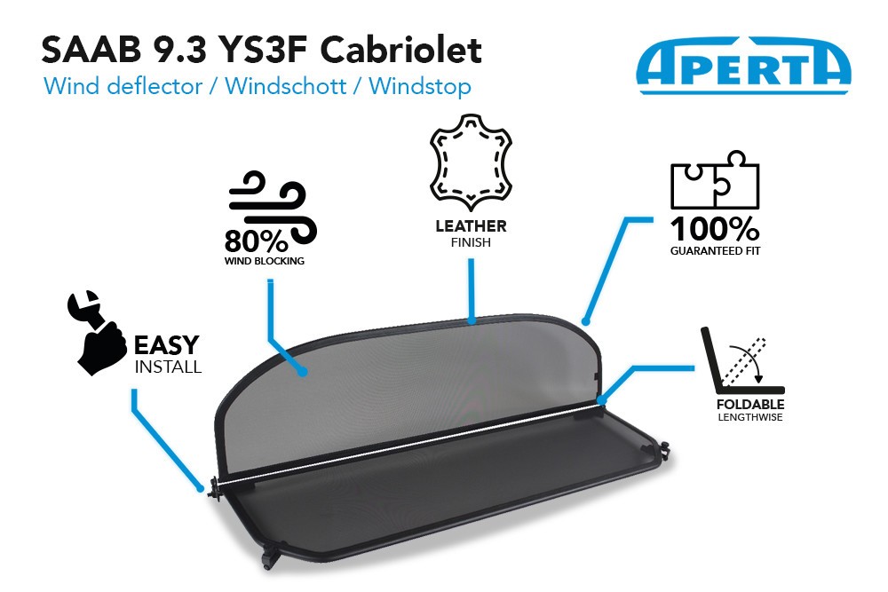 Saab 93 discount wind deflector