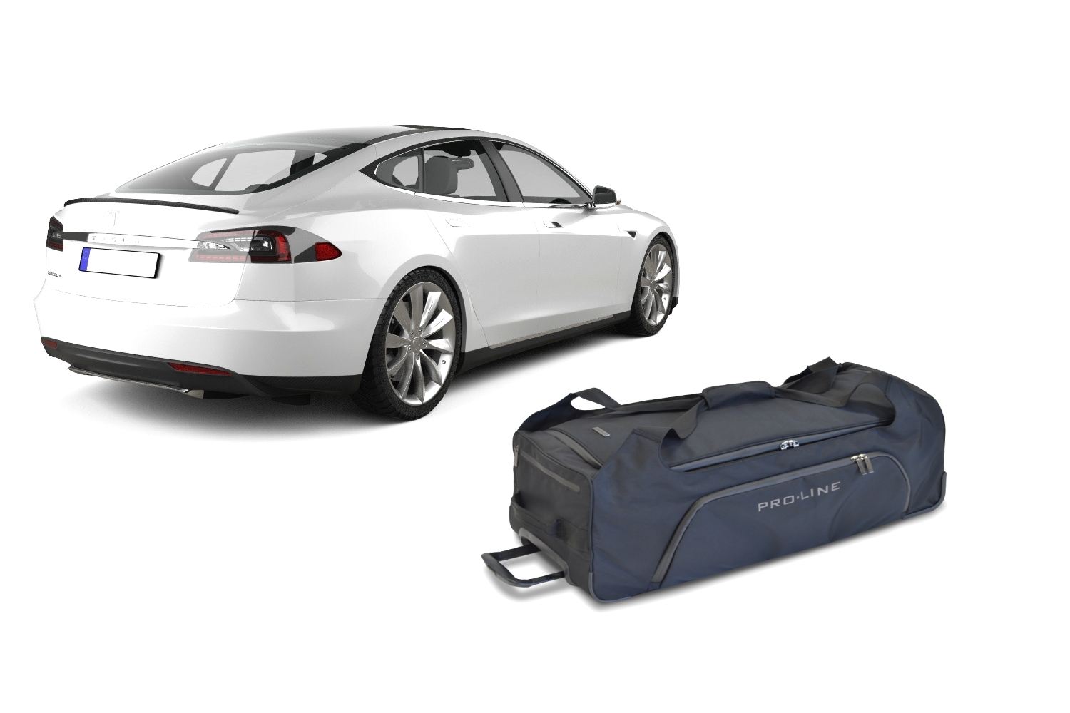 Kofferbak trolleytas geschikt voor Tesla Model S 2012-heden 5-deurs hatchback Pro.Line