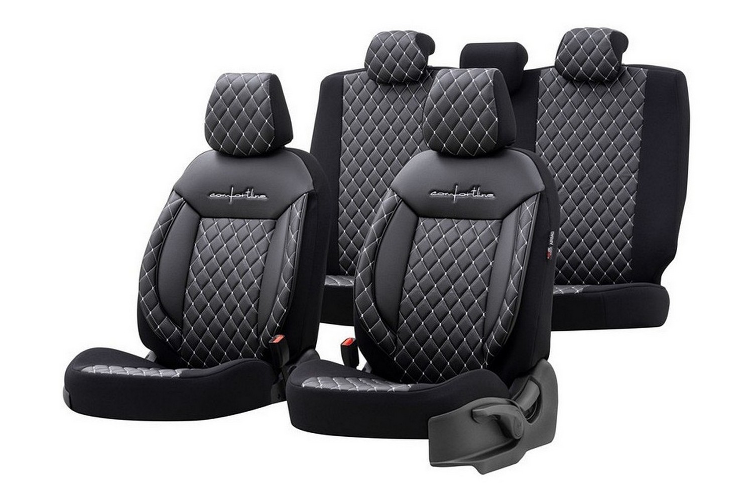 Seat covers universal Comfortline VIP Black - Grey
