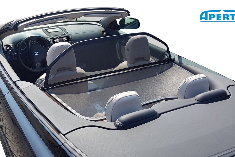 VOL4C7CD Cabriolet wind deflector Volvo C70 II 2006-2013 Black (13)