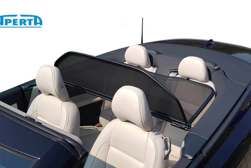 VOL4C7CD Cabriolet wind deflector Volvo C70 II 2006-2013 Black (14)