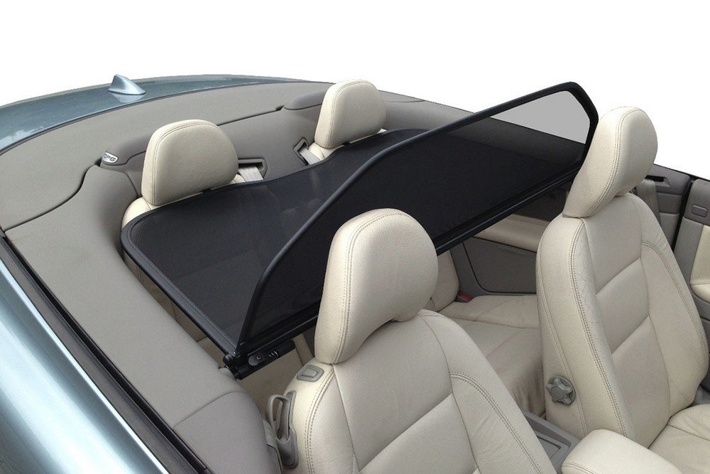 VOL4C7CD Cabriolet wind deflector Volvo C70 II 2006-2013 Black (4)