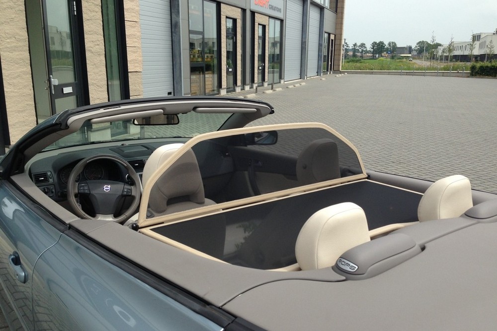 VOL5C7CD Cabriolet wind deflector Volvo C70 II 2006-2013 Beige (2)