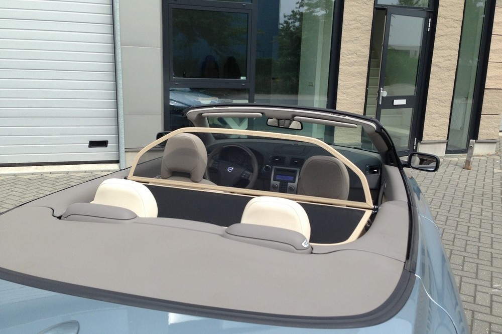 VOL5C7CD Cabriolet wind deflector Volvo C70 II 2006-2013 Beige (3)