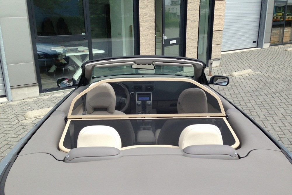 VOL5C7CD Cabriolet wind deflector Volvo C70 II 2006-2013 Beige (4)