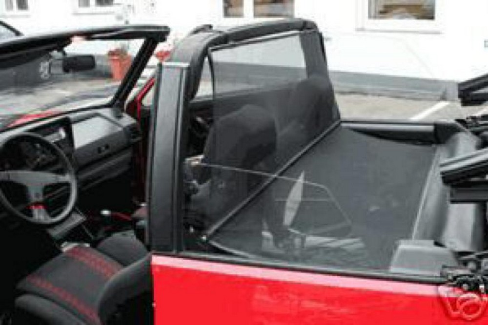 VW2GOCD Cabriolet wind deflector Volkswagen Golf I Cabriolet (Typ 155) 1979-1993 Beige (4)